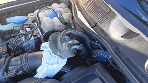 Замена топливного фильтра на Volkswagen Touareg NF 3.0 CRCA