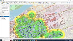 NextGIS: Безводные участки