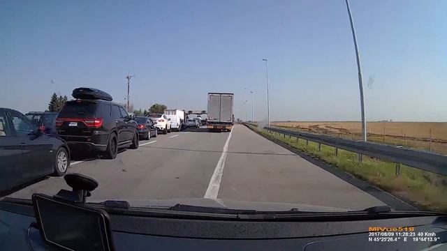 Оплата дороги транспондером - Сербия autoput A1 смотреть онлайн