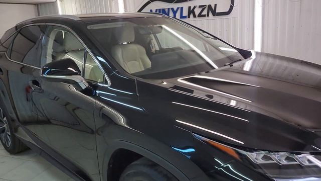 Lexus RX - выполнили комплексное бронирование кузова поли смотреть онлайн