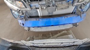 Как снять передний бампер Honda Fit GK3