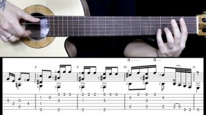 Танец феи Драже из балета Щелкунчик | На гитаре Ноты Та