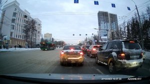 Тест видеорегистратора Azdome M17 Pro, день-вечер