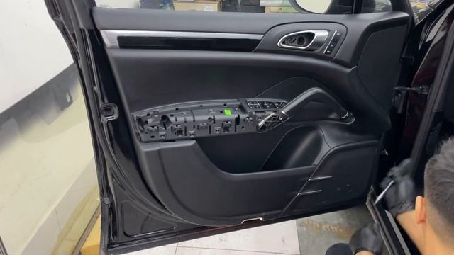 Как разобрать обшивку дверей кайен, как снять карту дв смотреть онлайн