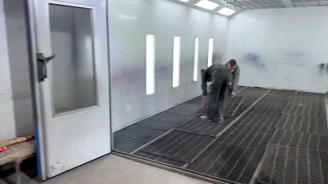 Замена порогов и покраска Dodge Caliber смотреть онлайн