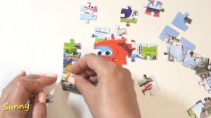 ДЖЕТТ и его ДРУЗЬЯ - Пазл для детей СУПЕР КРЫЛЬЯ | Sunny Yell