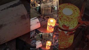 Red-Hot Steel Forging – Punching, Stamping & Shaping ｜ ASMR So Satisfying!