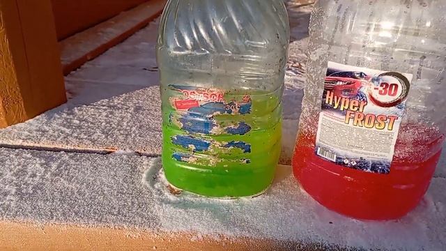 Омывайка -30°С всё-таки существует смотреть онлайн