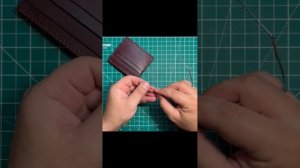 RAMleather как сделать кошелек из кожи своими руками