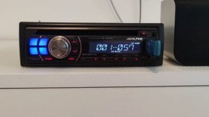 Демонстрация работоспособности Alpine CDE-100EUB