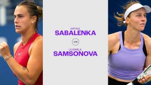 17.08.2024. Арина Соболенко - Людмила Самсонова. WTA Cincinnati.Aryna Sabalenka - Liudmila Samsonova
