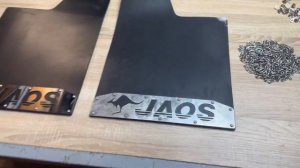 Брызговики универсальные внедорожные в стиле JAOS