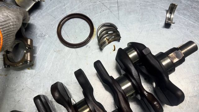 Тойота 1.8 1ZZ-FE большой расход масла и замена коленвала.? смотреть онлайн