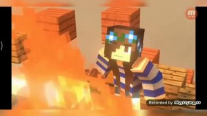 Анимация Майнкрафт песня Бада бум.