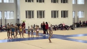 Художественная гимнастика ! Танец с обручем