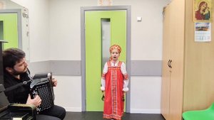 Разучиваем русские народные песенки. Как у наших у ворот