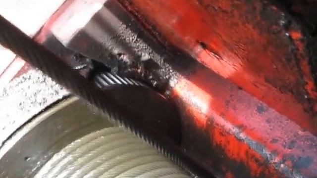 Треск в лебёдке при разматывании троса КМУ CSS-500 смотреть онлайн