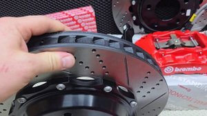 Усиленная тормозная система brembo gt6 + brembo gt4 для Toyota Land Cru