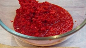 Аджика из болгарского перца без помидоров