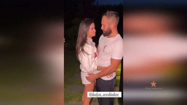 Ксения Бородина танцует с Николаем Сердюковым потом с