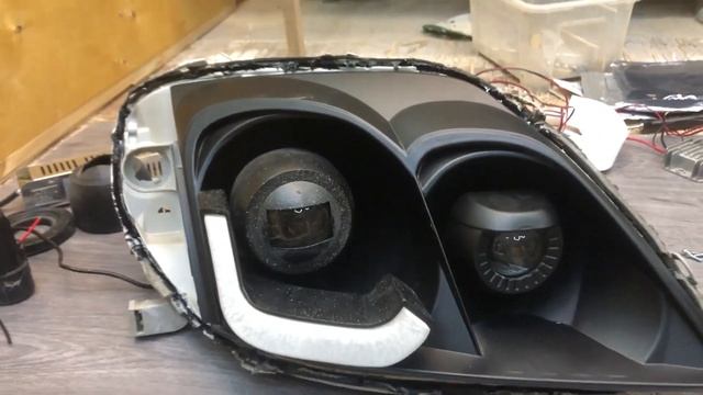 Финал тюнинга фар: смотри, что получилось! смотреть онлайн