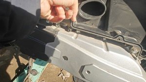 скутер ГЭЛАКСИ..ревизия Воздушного Фильтра ..