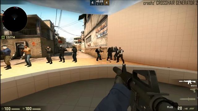 Как настроить прицел CS:GO смотреть онлайн