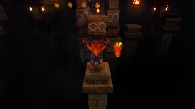 Crash Bandicoot 1 Temple Ruins 100% ящиков / Boxes