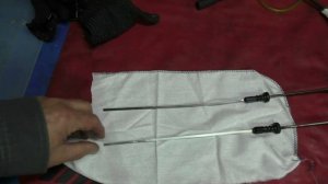 Щуп отмыло так , что не видно уровня масла!