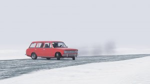 Зимний дрифт на ваз 2102. Assetto corsa
