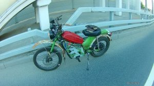 Электромопед Антихрист. QS205.  Замер максимальной скорости . 5.25г