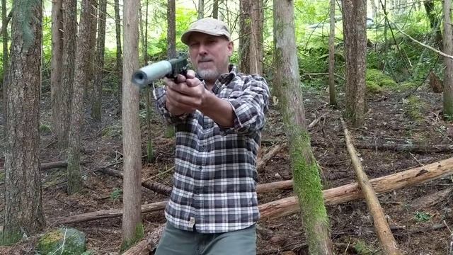 Глушитель из фольги для пистолета GSG 22 калибра с перед? смотреть онлайн