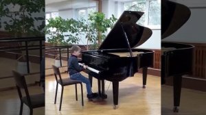 Михаил Никуленков -  Е. Гнесина. Этюд N 1