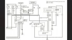 Nissan Qashqai j11 электросхема системы безопасности с безклю