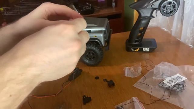 WPL лебедка для WPL JJRC MN 1/16 смотреть онлайн