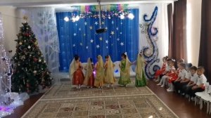 Индийский танец на Новогодний утренник в старшей груп