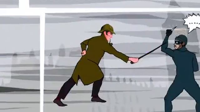 Шерлок Холмс 2. Необычное применение трости...