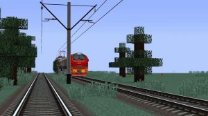 Сборник поездов в Minecraft! Часть 3