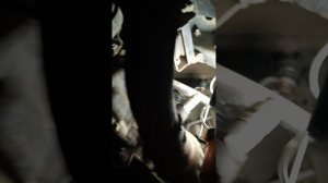 тойота дюна 3L, замена сальника вала выбора включения с