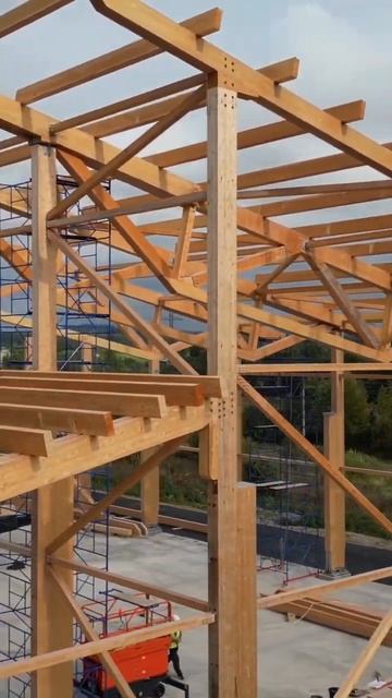 Строительство самого большого Фахверка в России Nodwerk