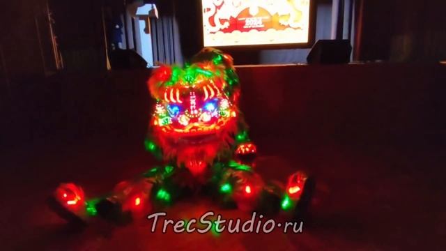 🐲 Световой дракон / лев - шоу номер или анимация на Япо смотреть онлайн