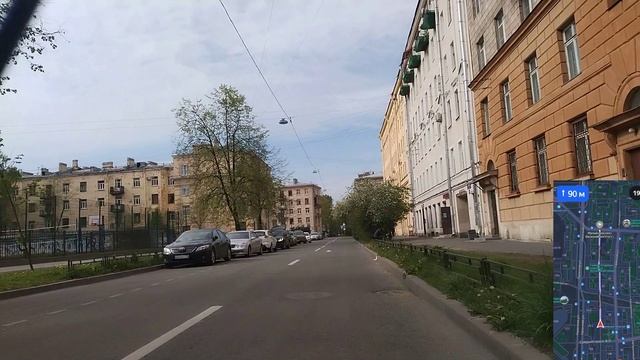 Велопрогулка СП-б ВО Гаванская ул. до Большого пр