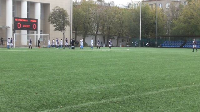 08.10.2017 «Крылья Советов-2» — «Родина» (команды 2002 г.р.) 1 т смотреть онлайн