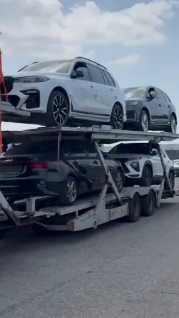 Погрузили очередную партию автомобилей и направляем их в порт! ✅