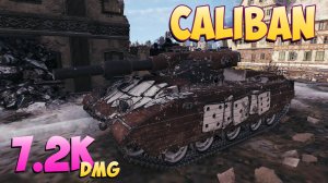 Caliban - 2 Фрагов 7.2K Урона - Неуклюжий! - Мир Танков