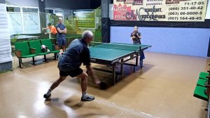 КРИВОШЕЯ (играет Nittaku Moristo SP) Vs ЗАСОРИН, 1-й тур турнира л