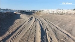 Новые выбросы МАЗУТА в Анапе! Пляж Витязево сегодня 22 мая 2025. Погода и море. Анапа перед сезоном