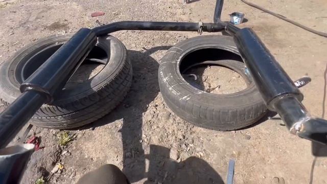 Поставил двойной выхлоп на приору смотреть онлайн