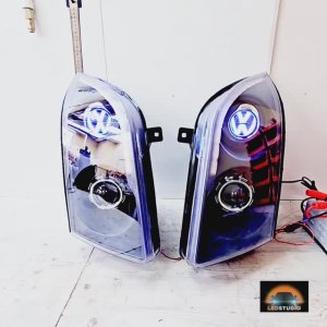 Volkswagen Crafter светодиодный тюнинг комплект фар
