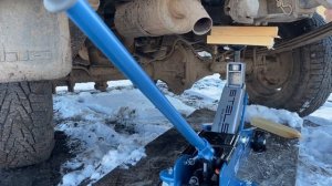 Подкатной домкрат Stels 51134. Распаковка, тест.